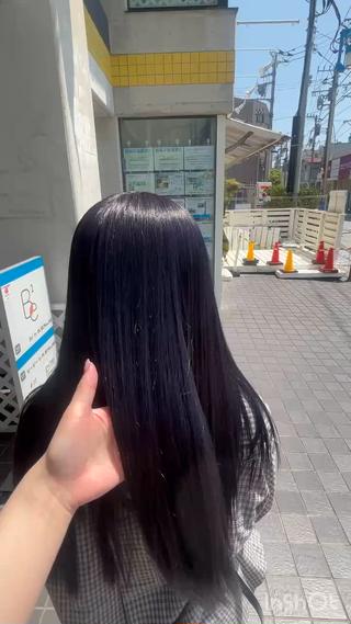 ロング カラー 井上 昴のヘアスタイル