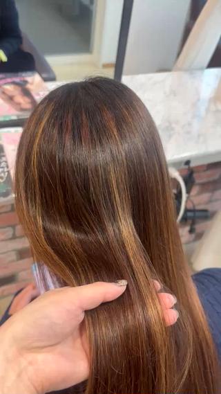 ロング 井上 昴のヘアスタイル