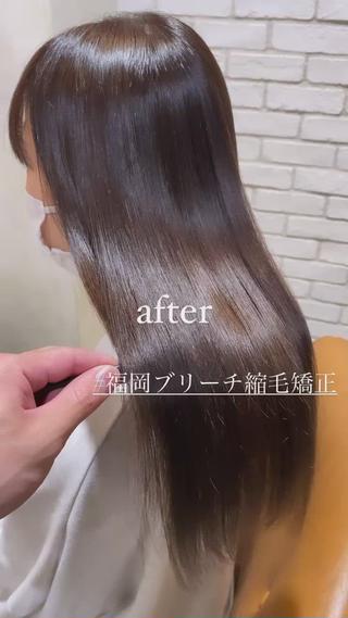 ロング カラー パーマ メンズ keshiki大名所属・安部 真輝のヘアスタイル