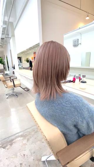 ミディアム カラー BOB🌟ハイトーン /ブリーチ/TAKUのヘアスタイル