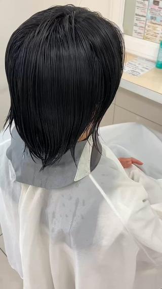 ミディアム 🫧ふくだ りな 🕊のヘアスタイル