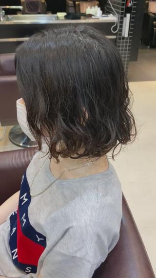 ボブパーマ！
ゆるふわ系女子 