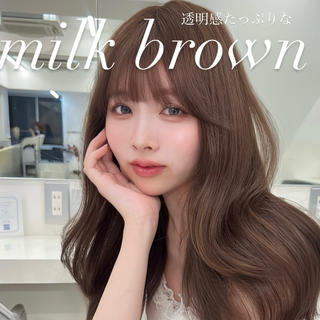 ロング AI TOKYO　S所属・mizuki 【韓国レイヤー】のヘアスタイル
