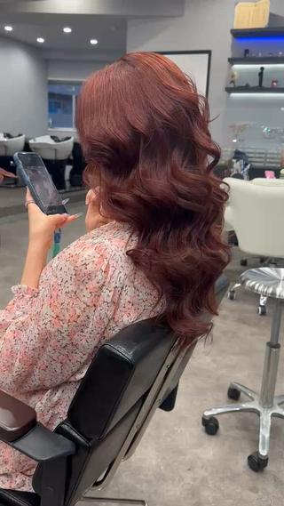 カラー 今宫 ななのヘアスタイル
