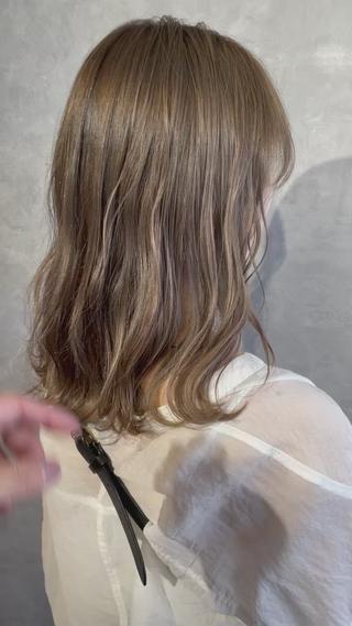 ミディアム 【髪質改善】 川津翔太のヘアスタイル