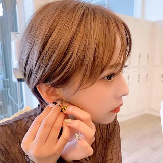 ショート LaBlessなんば スカイオ山田浩史のヘアスタイル