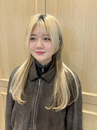 ロング LaBlessなんば スカイオ山田浩史のヘアスタイル