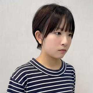 ショート 京都烏丸ショート カット秋山のヘアスタイル