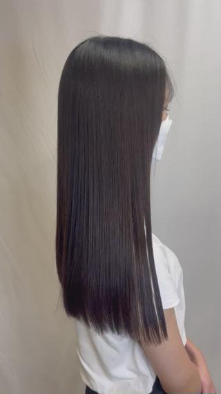ロング パーマ 髪質改善/縮毛矯正 /ブリーチ矯正/岡部のヘアスタイル