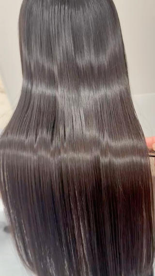 ロング パーマ 髪質改善/縮毛矯正 /ブリーチ矯正/岡部のヘアスタイル