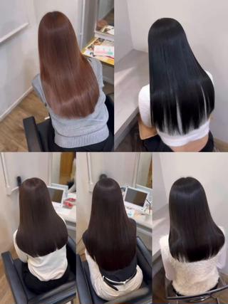 ロング 北新地/縮毛矯正 /あやなのヘアスタイル