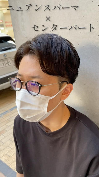 ショート カラー パーマ ヘアアレンジ メンズ TAIGA /メンズ美容師のヘアスタイル