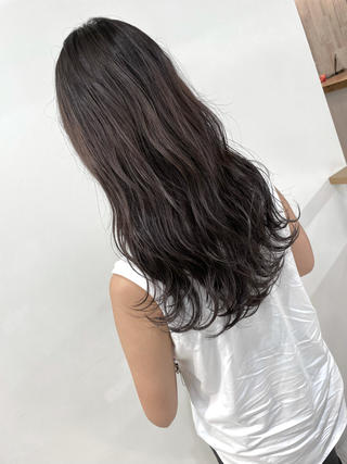 ロング カラー 髪質改善サロン Sea shinjuku 新宿南口【シー シンジュク】所属・髪質改善/韓国ヘア レイヤー/新宿/ロミのヘアスタイル