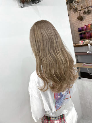 ロング カラー 髪質改善サロン Sea shinjuku 新宿南口【シー シンジュク】所属・髪質改善/韓国ヘア レイヤー/新宿/ロミのヘアスタイル