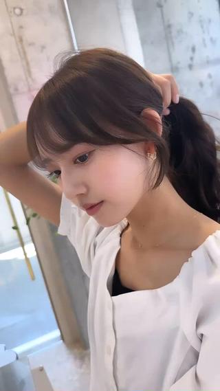 ミディアム カラー 髪質改善サロン Sea shinjuku 新宿南口【シー シンジュク】所属・髪質改善/韓国ヘア レイヤー/新宿/ロミのヘアスタイル