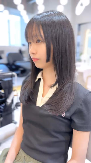 ロング 髪質改善サロン Sea shinjuku 新宿南口【シー シンジュク】所属・髪質改善/韓国ヘア レイヤー/新宿/ロミのヘアスタイル