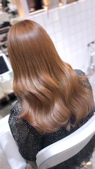 ミディアム カラー 髪質改善サロン Sea shinjuku 新宿南口【シー シンジュク】所属・髪質改善/韓国ヘア レイヤー/新宿/ロミのヘアスタイル