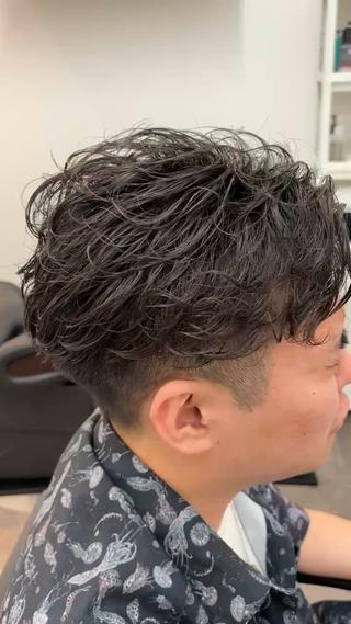 パーマ men's salon es.所属・堀田 裕世のヘアスタイル