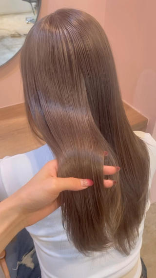 ロング カラー ゆるふわガーリーst yle🩰yuukaのヘアスタイル