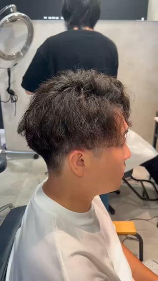 パーマ メンズ 🎀室岡 美月🎀のヘアスタイル