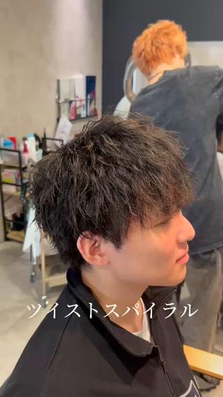 パーマ メンズ 🎀室岡 美月🎀のヘアスタイル