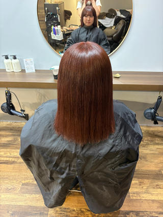 髪質改善トリートメントでサラサラです!