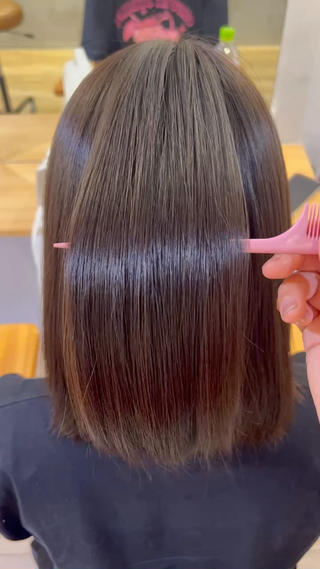ショート Garland 表参道所属・ミディアムレイヤー/ 艶カラー🎀 emiのヘアスタイル