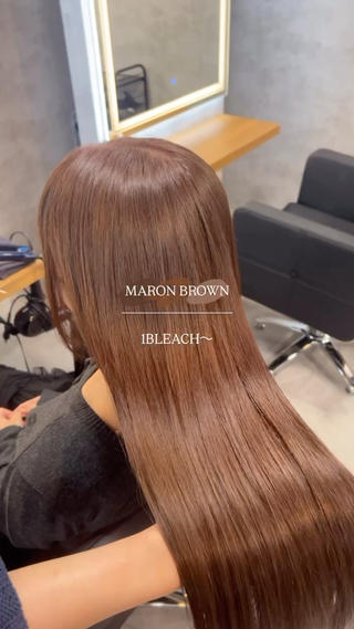 ロング カラー ナチュラル艶カラー/ YUNAのヘアスタイル