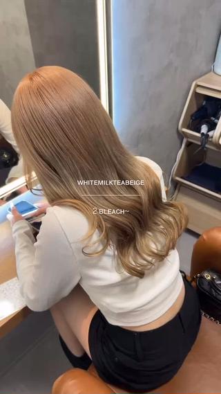 ミディアム カラー ナチュラル艶カラー/ YUNAのヘアスタイル