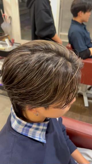 メンズ メンズ/パーマ/ 波巻き/サーフカールのヘアスタイル