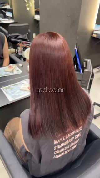 カラー ANGE所属・RUNA 🌙のヘアスタイル