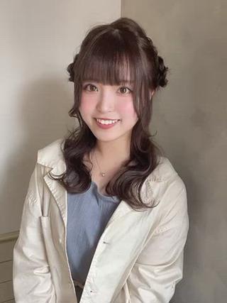 人気のひつじヘア
#ヘアアレンジ#ヘアセット#フロントカット#ヒツジヘア#アイドルヘア#透明感カラー 