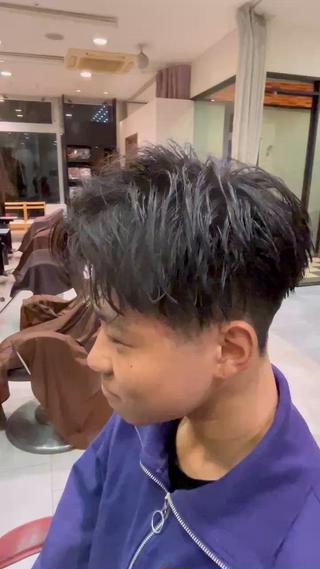 ショート メンズ EARTH大宮宮原店所属・ri kuのヘアスタイル