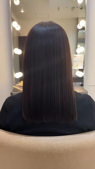 セミロング salowin suite 柏所属・髪質改善特化 専門美容師オクダ♂のヘアスタイル