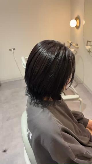 ミディアム 石井綾華🩰 髪質改善のヘアスタイル