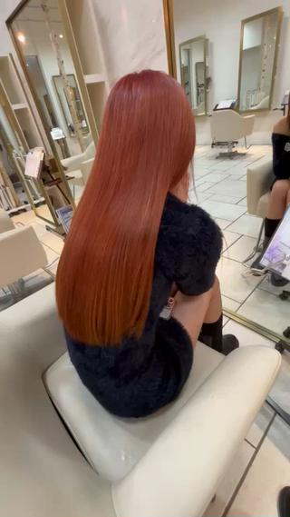 セミロング エクステ/ブリーチ 緑地公園店長浦岡のヘアスタイル