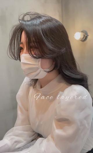 ロング LOMA🇰🇷 銀座クボタのヘアスタイル