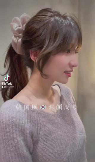 ロング LOMA🇰🇷 銀座クボタのヘアスタイル