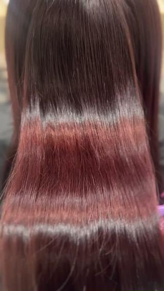 カラー nanami ￤髪質改善￤レイヤーのヘアスタイル