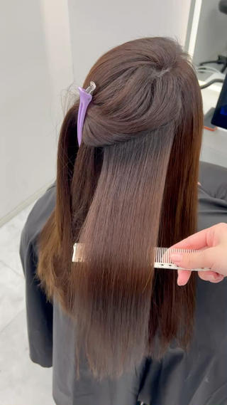 ロング F.所属・miku 🍑髪質改善サロンのヘアスタイル