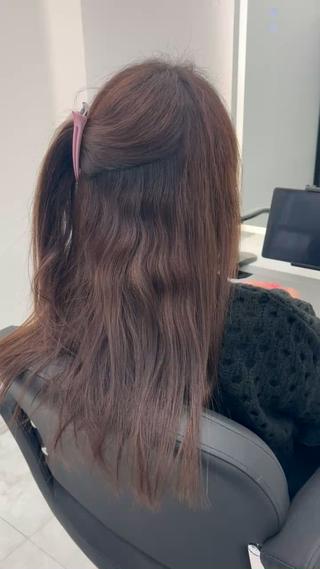 ロング F.所属・miku 🍑髪質改善サロンのヘアスタイル