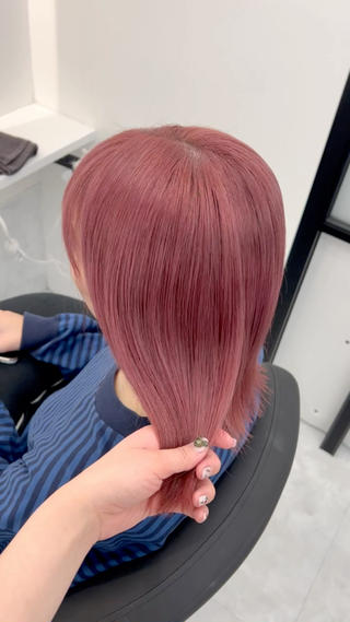 ミディアム F.所属・miku 🍑髪質改善サロンのヘアスタイル