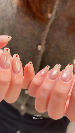 ちゅや〜〜️
プラス料金でフラッシュとmagnet2色混ぜてます 