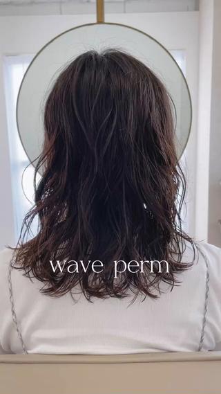 ロング パーマ Miyamoto Yasuchikaのヘアスタイル