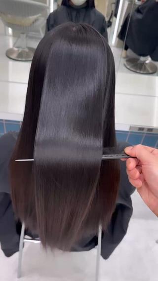 ロング Lond luce心斎橋所属・✨髪質改善✨縮毛矯正 ホウダカズヒロのヘアスタイル