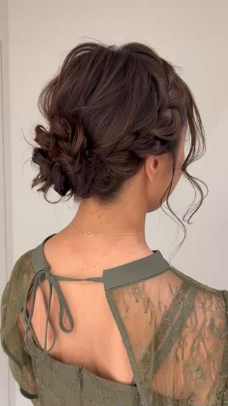 ミディアム 小顔ボブ jilblanカホのヘアスタイル