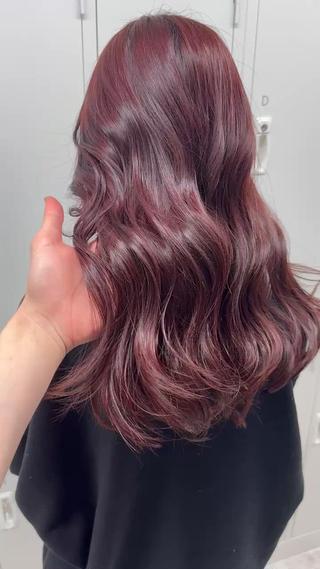 ロング レイヤーカット 海老原寛大のヘアスタイル
