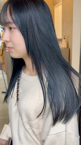 ロング カラー Haru/THREE …by velvetのヘアスタイル