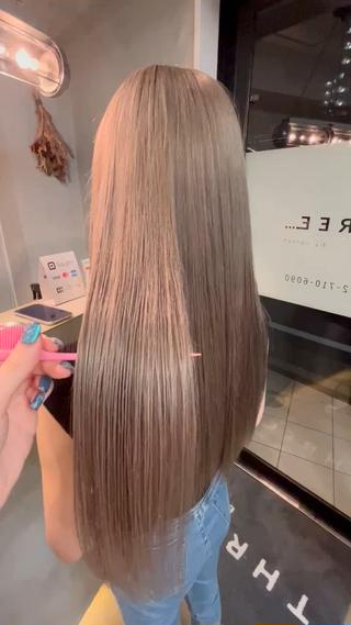 ロング カラー Haru/THREE …by velvetのヘアスタイル