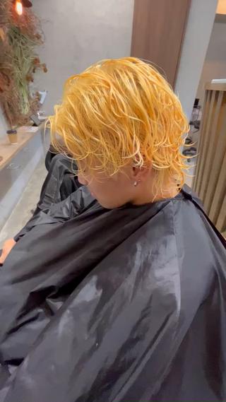 カラー メンズ Haru/THREE …by velvetのヘアスタイル